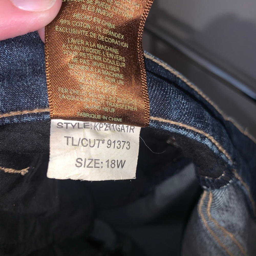 Kut from the Kloth Katy Boyfriend Jeans KP271GALR 18W - Picture 4 of 4